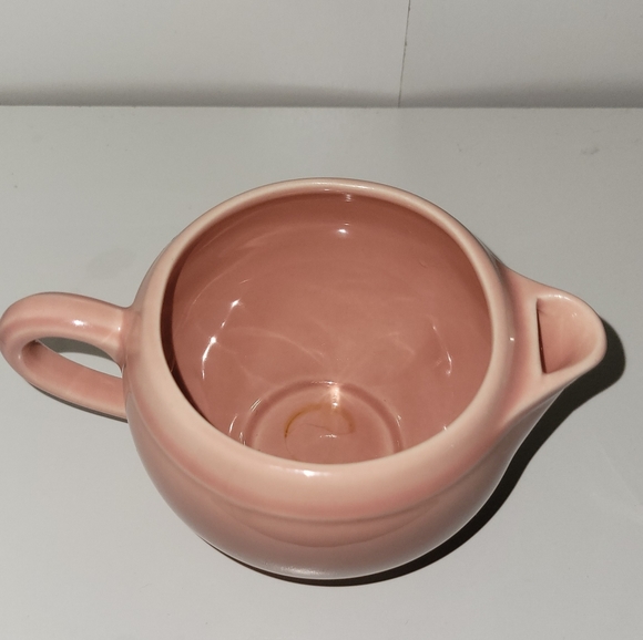 Early California Authentic Vernonware Teapot Pink USA Vintage - Picture 4 of 6